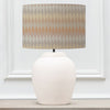 Abstract White Lighting - Evora  & Mesa Eva  Complete Table Lamp Ecru/Sand Voyage Maison