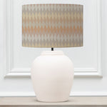 Abstract White Lighting - Evora  & Mesa Eva  Complete Table Lamp Ecru/Sand Voyage Maison