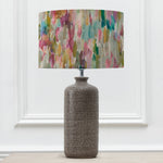 Abstract Grey Lighting - Azima Eva & Inopia Complete Table Lamp Grey/Lotus Voyage Maison