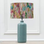 Abstract Blue Lighting - Azima Eva & Inopia Complete Table Lamp Teal/Lotus Voyage Maison