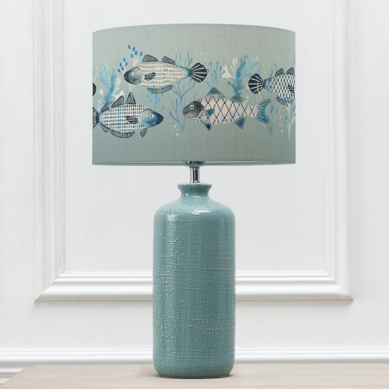 Animal Blue Lighting - Barbeau Eva & Inopia Complete Table Lamp Teal/Seafoam Voyage Maison