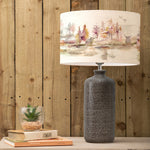 Animal Grey Lighting - Inopia   & Caledonian Forest Eva  Complete Table Lamp Grey/Linen Voyage Maison