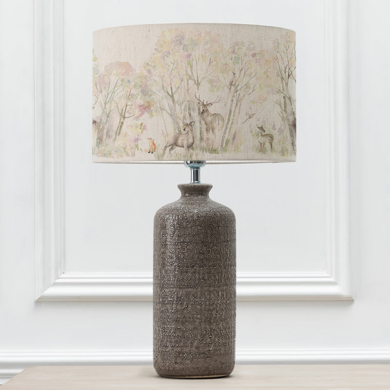 Animal Grey Lighting - Enchanted Forest Eva & Inopia Complete Table Lamp Grey/Forest Voyage Maison