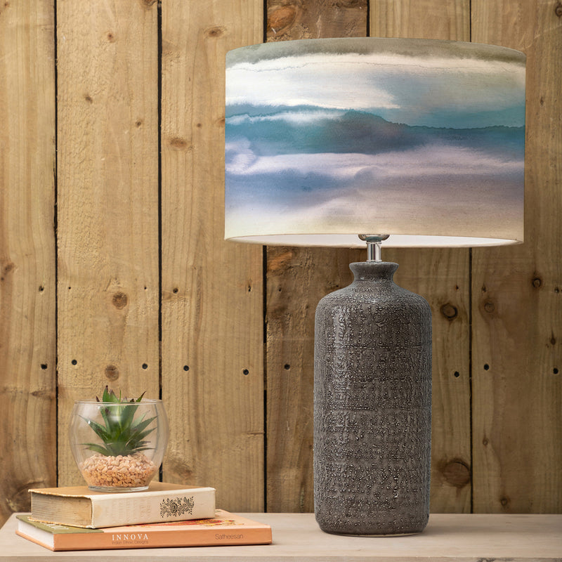 Abstract Grey Lighting - Inopia   & Fjord Eva  Complete Table Lamp Grey/Loch Voyage Maison