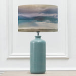 Abstract Blue Lighting - Inopia   & Fjord Eva  Complete Table Lamp Teal/Loch Voyage Maison