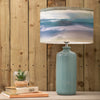 Abstract Blue Lighting - Inopia   & Fjord Eva  Complete Table Lamp Teal/Loch Voyage Maison