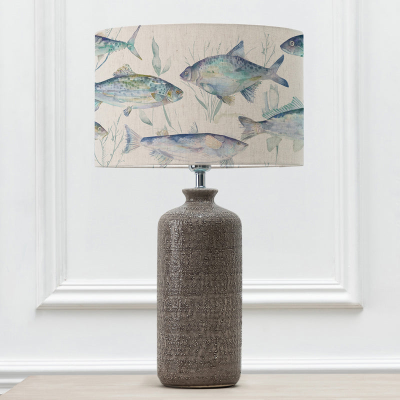 Animal Grey Lighting - Inopia   & Ives Waters Eva  Complete Table Lamp Grey/Marine Voyage Maison