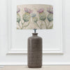 Floral Grey Lighting - Inopia   & Thistle Glen Eva  Complete Table Lamp Grey/Linen Voyage Maison