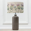 Floral Grey Lighting - Thistle Glen Eva & Inopia Complete Table Lamp Grey/Linen Voyage Maison