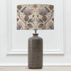 Floral Grey Lighting - Inopia   & Varys Eva  Complete Table Lamp Grey/Pastel Linen Voyage Maison