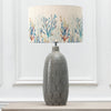 Abstract Grey Lighting - Jadis  & Coral Reef Eva  Complete Table Lamp Grey/Cobalt Voyage Maison