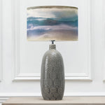 Abstract Grey Lighting - Jadis  & Fjord Eva  Complete Table Lamp Grey/Loch Voyage Maison