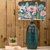 Floral Blue Lighting - Jadis  & Nesidora Eva  Complete Table Lamp Aqua/Emerald Voyage Maison