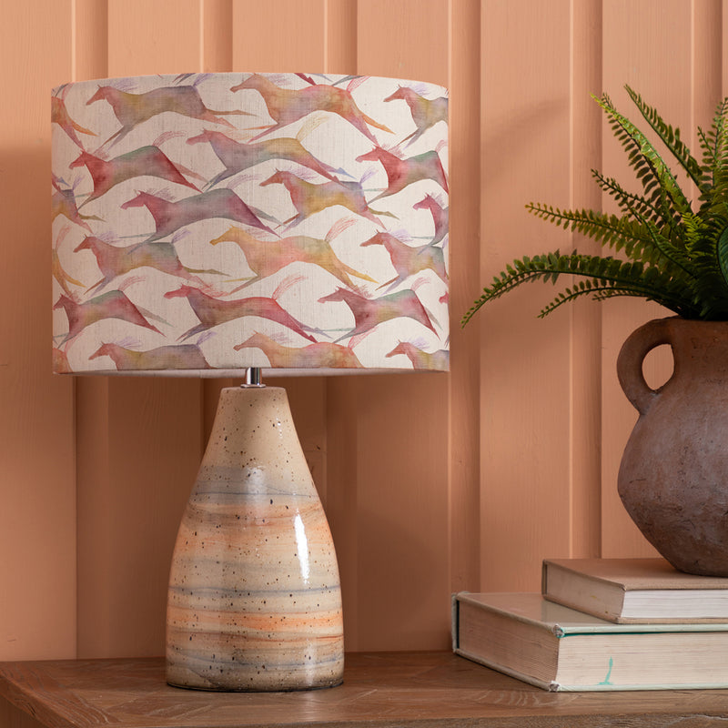 Animal Beige Lighting - Japura  & Dakota Eva  Complete Table Lamp Sandstone/Sand Voyage Maison