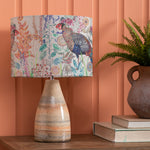 Animal Beige Lighting - Lady Amherst Eva & Japura Complete Table Lamp Sandstone/Linen Voyage Maison