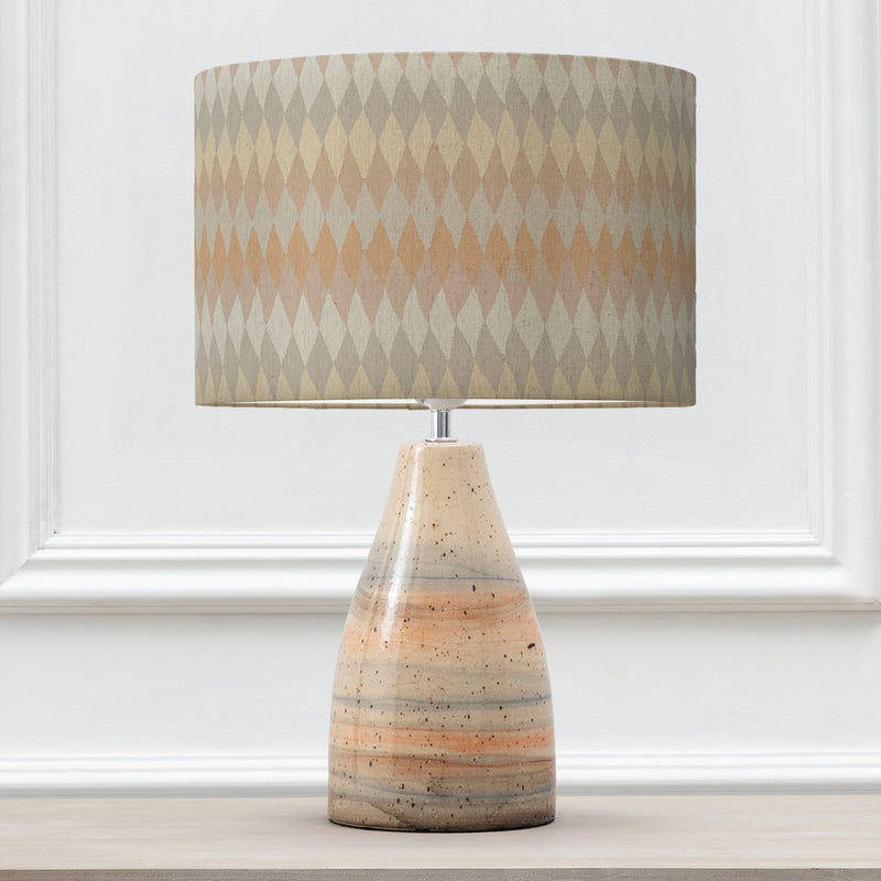 Abstract Beige Lighting - Japura  & Mesa Eva  Complete Table Lamp Sandstone/Sand Voyage Maison