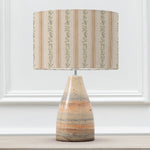  Lighting - Primavera Eva & Japura Complete Table Lamp Sandstone/Melba Voyage Maison