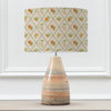  Lighting - Peach Trellis Eva & Japura Complete Table Lamp Sandstone/Multicolour Voyage Maison