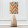 Abstract Beige Lighting - Japura  & Savannah Anna  Complete Table Lamp Sandstone/Amber Additions