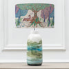 Animal Blue Lighting - Javary  & Willow Woods Eva  Complete Table Lamp Mineral/Linen Voyage Maison