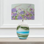 Floral Blue Lighting - Seraphina Eva & Juruena Complete Table Lamp Duck Egg Voyage Maison