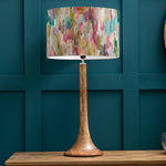 Abstract Brown Lighting - Kinross  & Azima Eva  Complete Table Lamp Mango/Lotus Voyage Maison