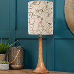 Abstract Brown Lighting - Kinross Small & Carrara Anna  Complete Table Lamp Mango/Meadow Additions