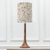 Abstract Brown Lighting - Kinross Tall & Carrara Anna  Complete Table Lamp Mango/Meadow Additions