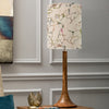 Abstract Brown Lighting - Kinross Tall & Carrara Anna  Complete Table Lamp Mango/Meadow Additions