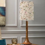 Abstract Brown Lighting - Kinross Tall & Carrara Anna  Complete Table Lamp Mango/Meadow Additions