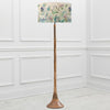 Floral Brown Lighting - Kinross  & Cirsium Eva  Complete Floor Lamp Mango/Damson Voyage Maison