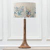 Abstract Brown Lighting - Coral Reef Eva & Kinross Complete Table Lamp Mango/Cobalt Voyage Maison