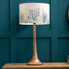 Abstract Brown Lighting - Coral Reef Eva & Kinross Complete Table Lamp Mango/Cobalt Voyage Maison