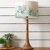 Abstract Brown Lighting - Coral Reef Eva & Kinross Complete Table Lamp Mango/Kelpie Voyage Maison