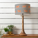 Animal Brown Lighting - Dougal Eva & Kinross Complete Table Lamp Mango/Granite Voyage Maison