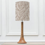 Floral Brown Lighting - Kinross Small & Eden Anna  Complete Table Lamp Mango/Sienna Additions