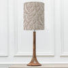 Floral Brown Lighting - Kinross Tall & Eden Anna  Complete Table Lamp Mango/Sienna Additions