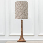 Floral Brown Lighting - Eden Anna & Kinross Complete Table Lamp Mango/Sienna Additions