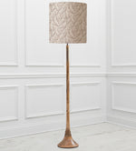 Floral Brown Lighting - Eden Anna & Kinross Complete Floor Lamp Mango/Sienna Additions