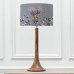 Floral Brown Lighting - Elysium Eva & Kinross Complete Table Lamp Mango/Sapphire Voyage Maison