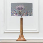 Floral Brown Lighting - Kinross Elysium Eva  Complete Table Lamp Mango/Sapphire Voyage Maison