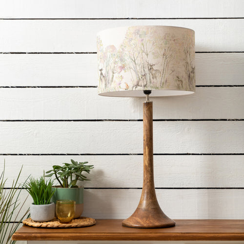 Animal Brown Lighting - Kinross  & Enchanted Forest Eva  Complete Table Lamp Mango/Forest Voyage Maison