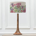 Floral Brown Lighting - Fairytale Bristles Eva & Kinross Complete Table Lamp Mango/Damson Voyage Maison