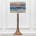 Abstract Brown Lighting - Kinross  & Fjord Eva  Complete Table Lamp Mango/Loch Voyage Maison