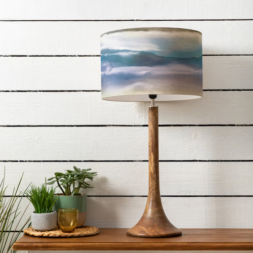 Abstract Brown Lighting - Fjord Eva & Kinross Complete Table Lamp Mango/Loch Voyage Maison