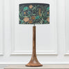 Floral Brown Lighting - Fortazela Eva & Kinross Complete Table Lamp Mango/Sapphire Voyage Maison