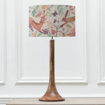 Animal Brown Lighting - Leaping Into The Fauna Eva & Kinross Complete Table Lamp Mango/Linen Voyage Maison