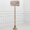 Animal Brown Lighting - Leaping Into The Fauna Eva & Kinross Complete Floor Lamp Mango/Linen Voyage Maison