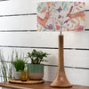 Animal Brown Lighting - Leaping Into The Fauna Eva & Kinross Complete Table Lamp Mango/Linen Voyage Maison