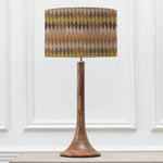 Abstract Brown Lighting - Mesa Eva & Kinross Complete Table Lamp Mango/Sepia Voyage Maison